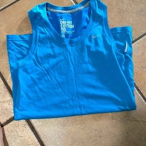 Nike- Dri-fit cotton tee